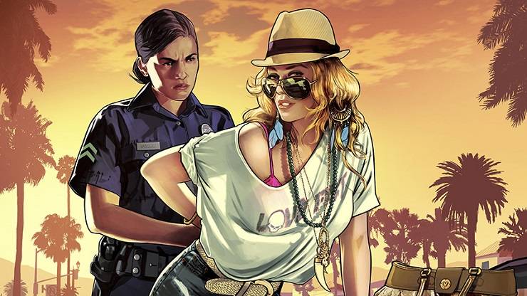 Grand Theft Auto V гуляем