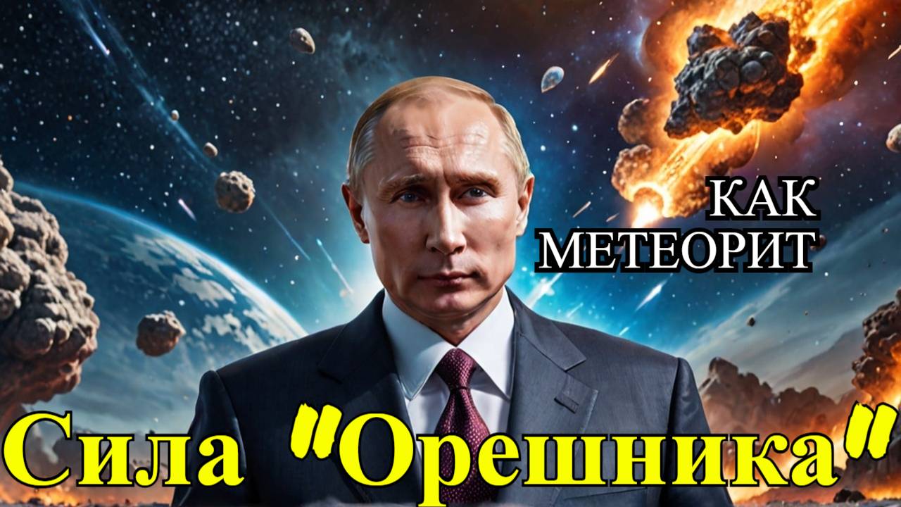 Путин: Сила «Орешника» как метеорит