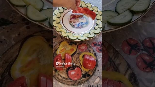 красивая нарезка овощей