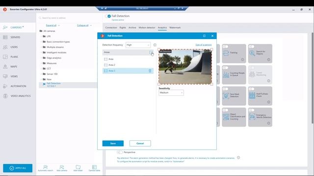 Fall Detection _ Eocortex AI Analytics