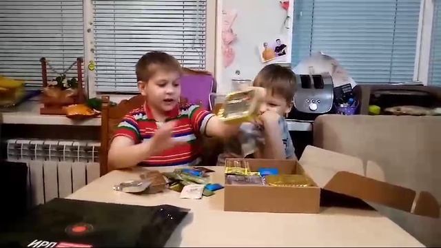 распаковка сухпайка