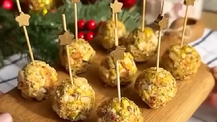 Изысканная Закуска «Сырные шарики»...🧀😋🎄