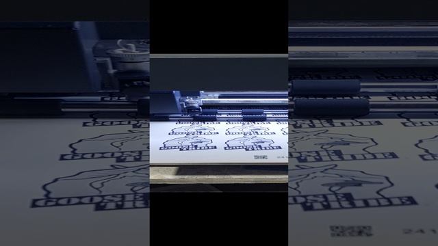 Плоттер режущий SC-350 серводвигатель, с софтом, с контурной резкой