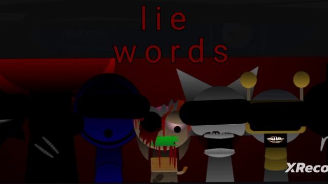 lie words