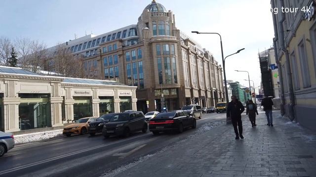 Город Москва - Улица Воздвиженка - Прогулка по московской улице - Уличные сцены Москвы