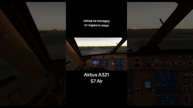 Посадка Airbus A321