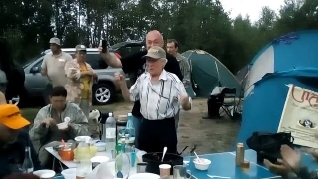 Михайлов Г.Ф с песней : "И спортивные трусы"