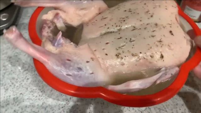 Шикарно приготовленная утка в духовке.Очень мягкая.