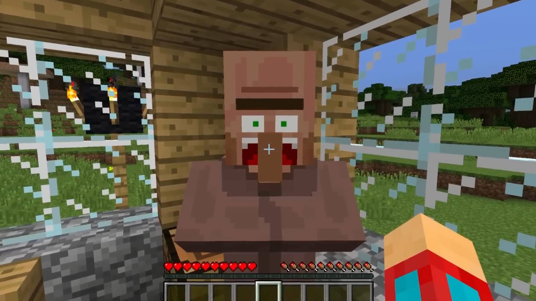 Компот Minecraft ЖИТЕЛЬ СТАЛ ЛУНАТИКОМ В МАЙНКРАФТ