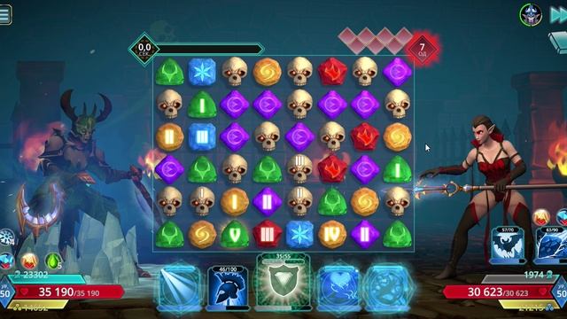 Puzzle Quest 3 - Dok vs firepile (f)