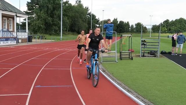 Huge Track Session with Elite Runners