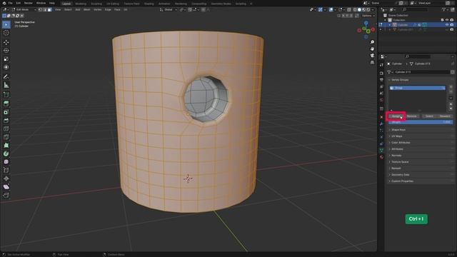 Blender Secrets 850 - Perfect Holes with Quad Topology in Curved Surfaces (Long Version)_edit