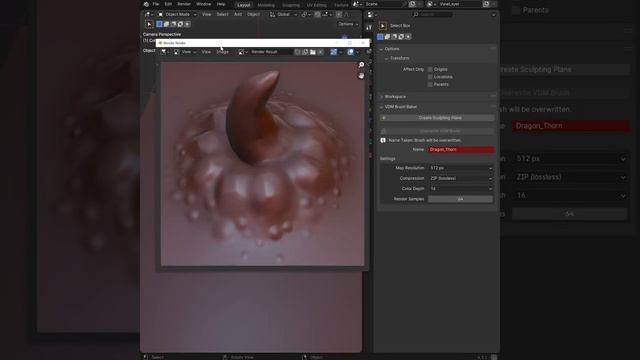 Blender Secrets 870 - How to create and use VDM brushes