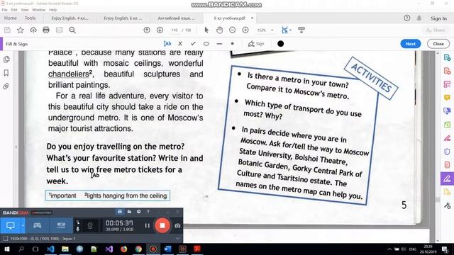 6.39 - Учебник 6 класс. Spotlight on Russia. Metro.Hi! от канала ГДЗ