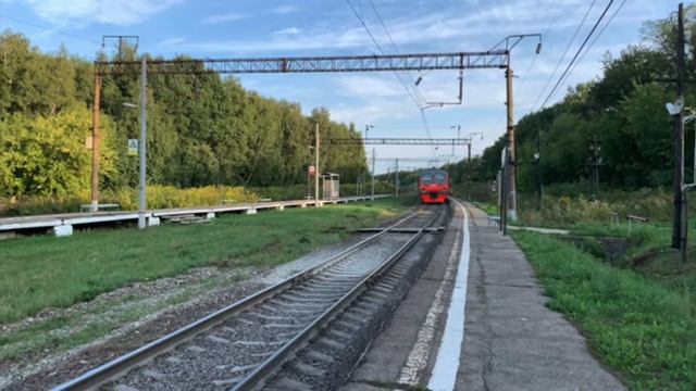 Электричка ЭД9М 0055 Рязань-2 Ряжск-1