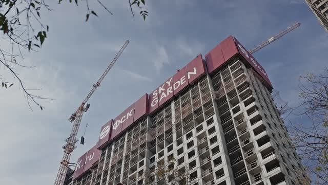Ход строительства ЖК Sky Garden ноябрь 2024