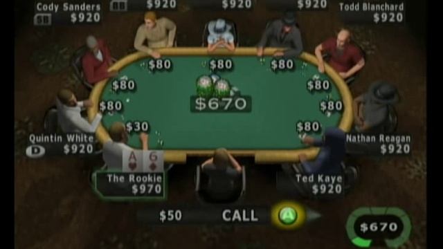 World Series of Poker Xbox Gameplay