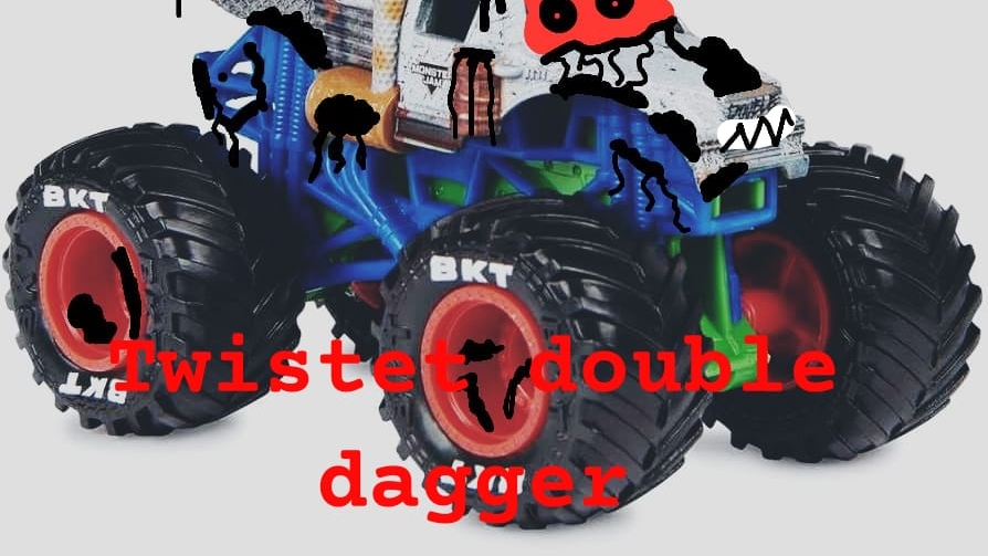 monster jam+dandy, world  twistet double dagger