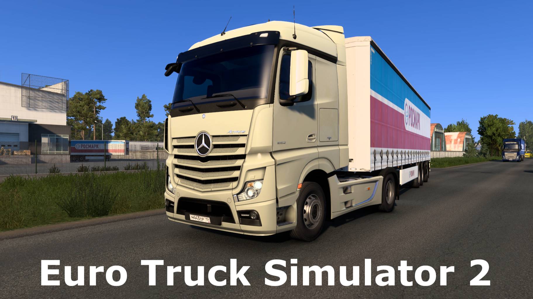 Мод RusMap. Рейс Луга - Валдай в Euro Truck Simulator 2.