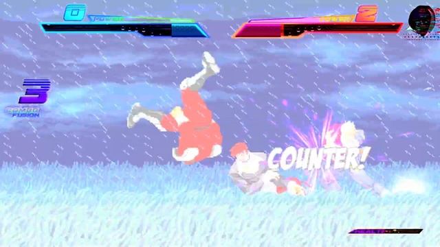 Terry Vs Iori & Bison (Vega) Hyper Fight - Mugen HD STAGE : Australian Outback