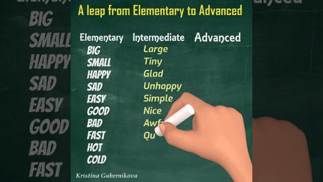 A leap from Elementary to Advanced №2