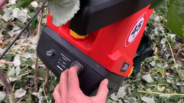 Измельчитель веток и травы DDE HS250. Супер дробилка!