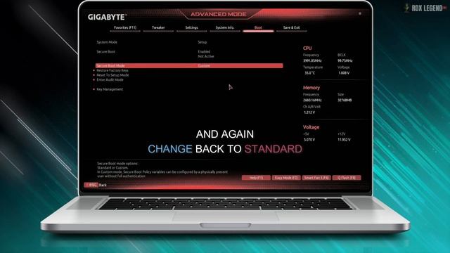 Valorant - Secure Boot Enabled but NOT Active in BIOS | Fixed 2023