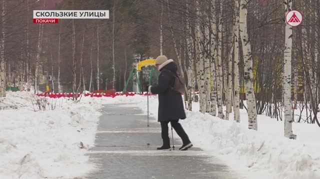 Гололёд в Покачах