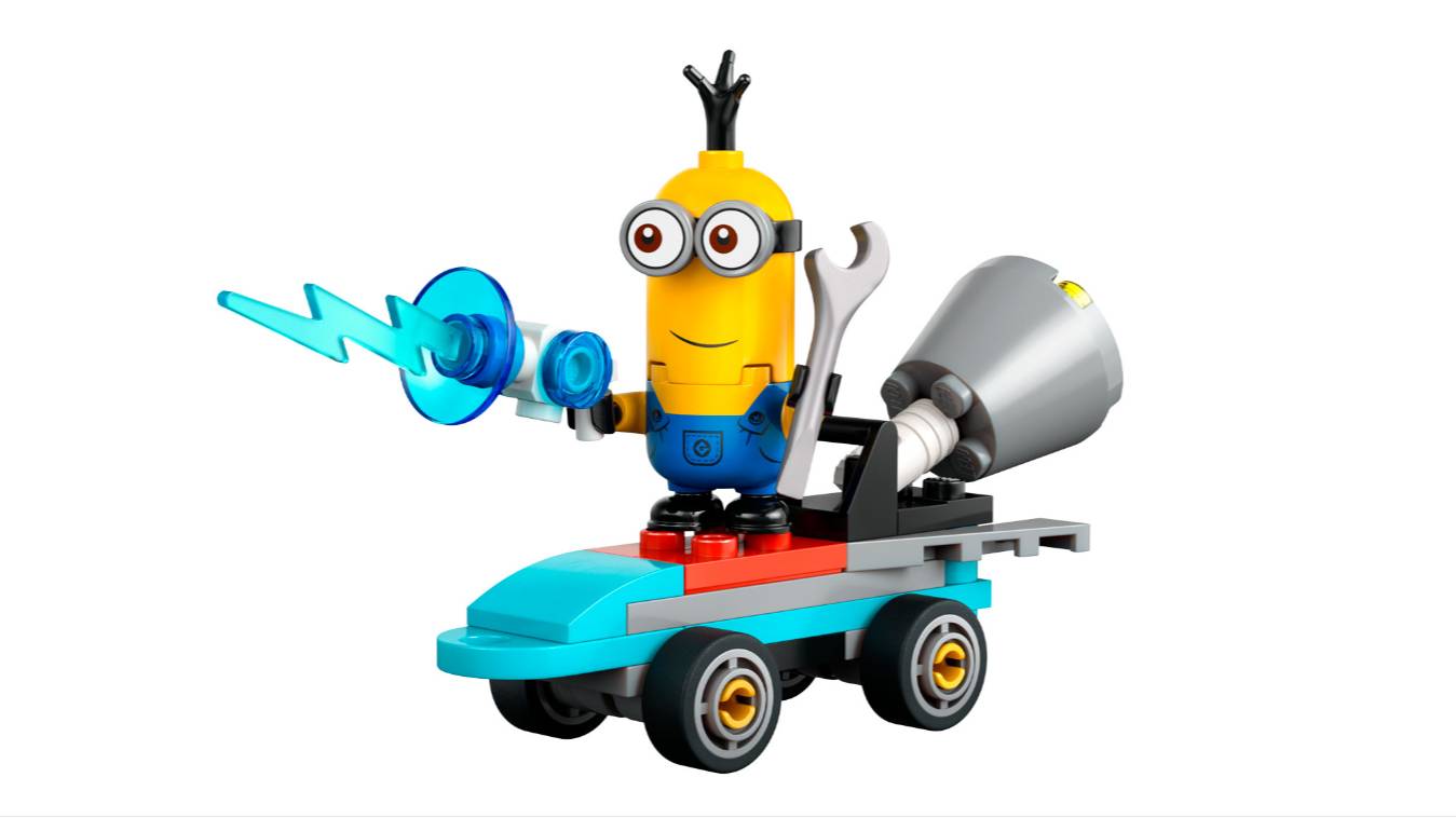 Lego . Лего. скейт миньона. Джетборд миньонов