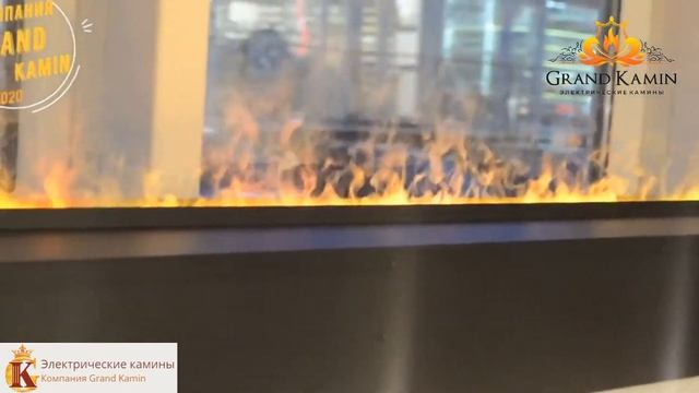 Самый длинный паровой очаг 3D Line s 150 от Гранд Камин