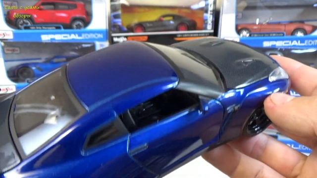 Обзор на Модель Nissan GT-R 1/24 из Форсажа