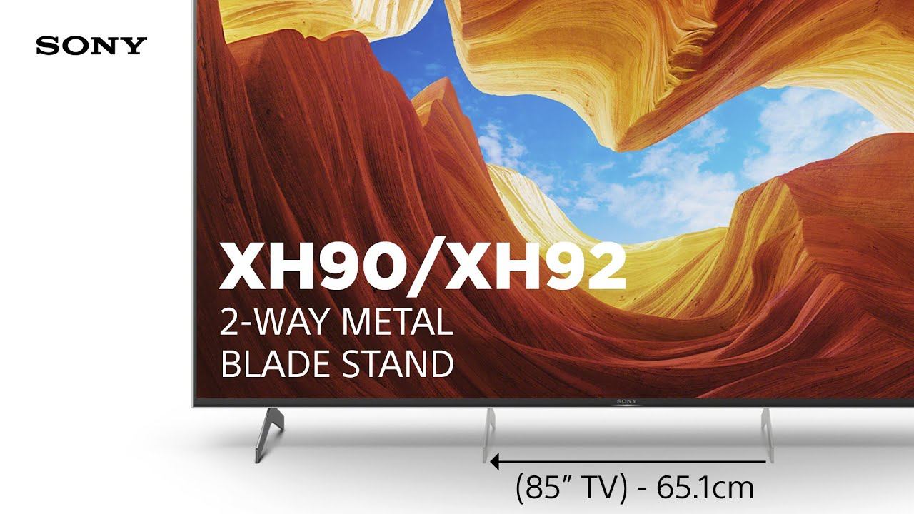 Sony XH90 / XH92 – 2-way metal blade stand
