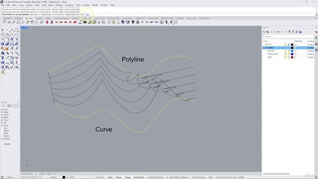 9 - Draw Landscape CurveRebuildTweencurves