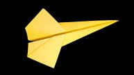 Как сделать бумажный самолётик который летает далеко и быстро