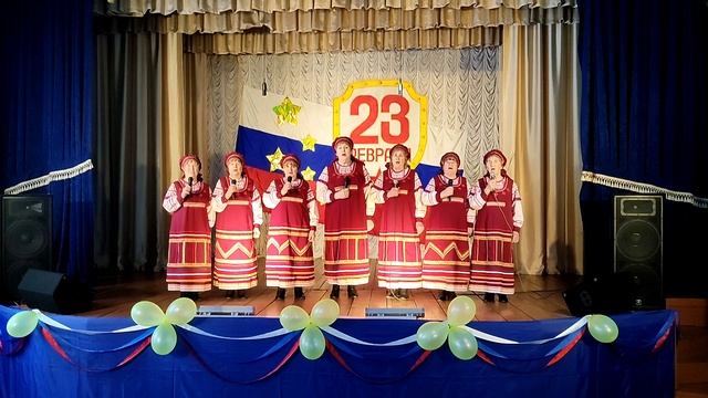 "Деревня-деревенька" - ансамбль  "Ёлочка"