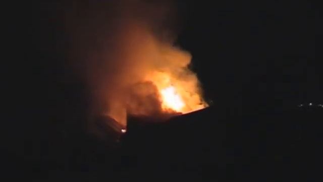 Большой Пожар на Сухарной 15 11 2013