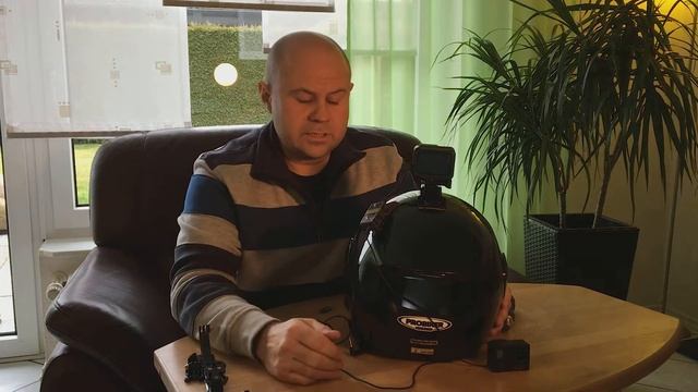 Как закрепить на шлем адаптер для микрофона от GoPro 5