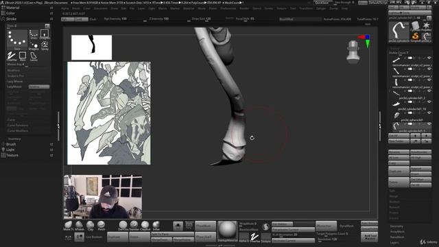 40 Spine, Monster Final Touches & Cloth