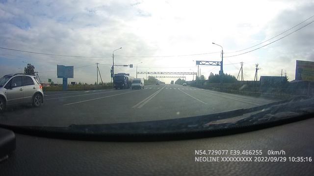 NEOLINE S 55 тест видео регистратора.
