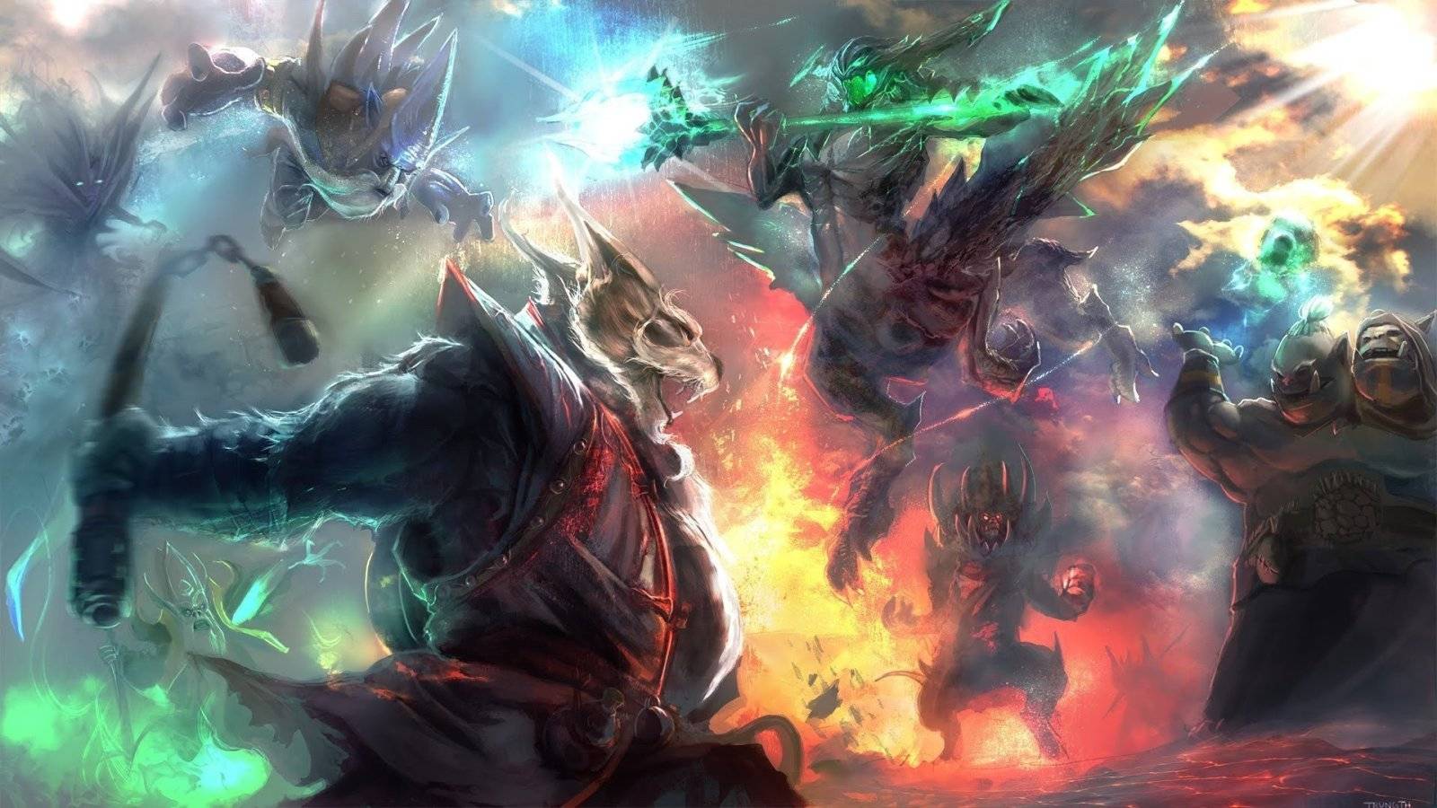 Стрим Dota 2  при желании общаемся