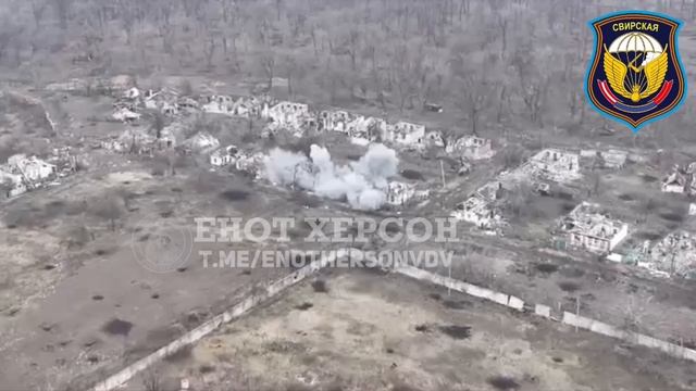 ⚔🔥🏴⚡Десантники разнесли ПВД врага в Часов Яре⚡