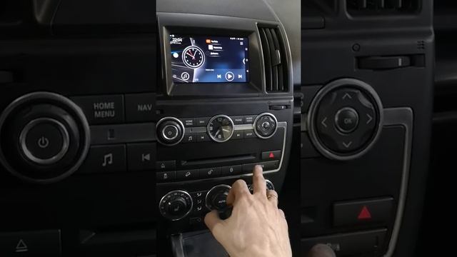 Freelander 2 - задача решена, замена блока управления магнитолой