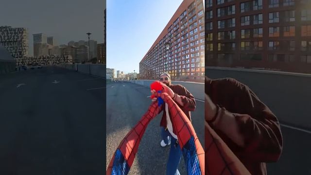 Spiderman caught the bully