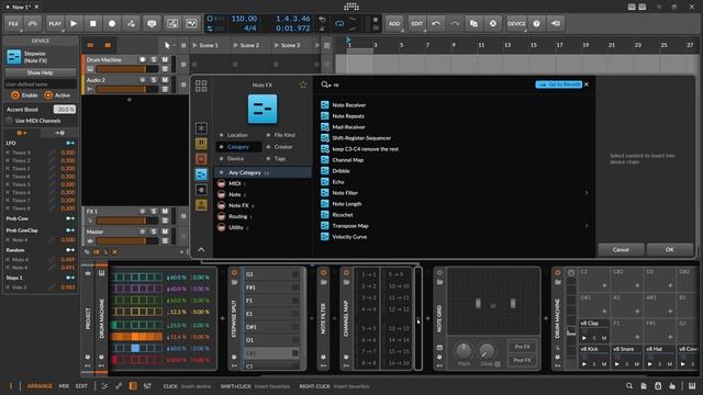 Bitwig Studio: Stepwise is Mad Fun