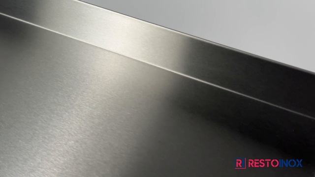 СТОЛ ПРОИЗВОДСТВЕННЫЙ ЗАКРЫТЫЙ БЕЗ ДВЕРЕЙ С БОРТОМ RESTOINOX СПЗ-8/7-Б