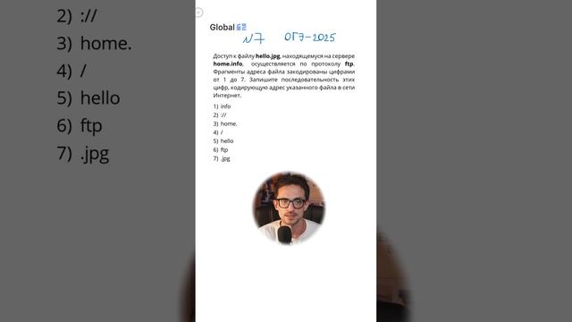Какой у тебя адрес? #ЕГЭИнформатика #Global_EE #ОГЭИнформатика #ВладимирУльшин