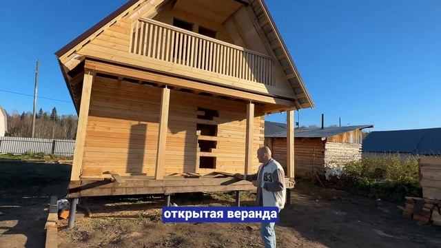 Дом из бруса Томск / компания Сила Дерева