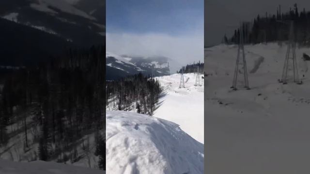 Видео от водителя ТК СТЭС на пути к Северобайкальску