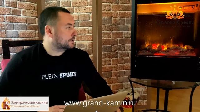 OLYMPIC 3D.Видео обзор от компании.ГРАНД КАМИН.Паровой Элекрический очаг.Камин в Квартиру и Дачу