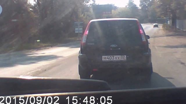 ДТП Брянск. японский конструктор развалился